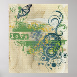 La yoga habla: Amor verde Chakra Posters
