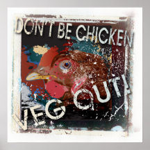 La yoga habla: No sea pollo… Veg hacia fuera Impresiones