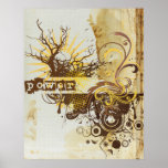 La yoga habla: Poder amarillo Chakra Posters