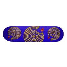 LABERINTO HÍPER, azul Monopatines Personalizados