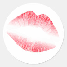 Labios de Sugah Pegatina