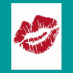 ¡Labios! tarjetas postales