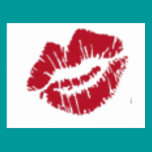 ¡Labios! tarjetas postales