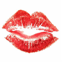 Labios rojos esculturas fotograficas