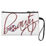 Labios Union Jack del monedero del bolso del maqui