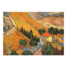 Labrador del valle, Van Gogh, impresionismo del vi Invitaciones Personalizada