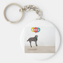 Labrador flotante llaveros personalizados