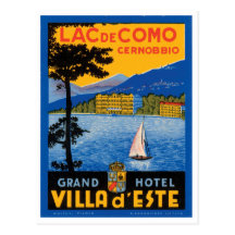 Lac de Como Postales