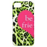 Lado izquierdo del leopardo de la cal de 311 mejor iPhone 5 Case-Mate protector