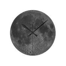 Lado oscuro del reloj de la luna
