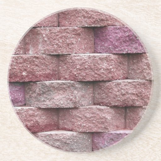 Ladrillo, roca, serie de piedra---Práctico de cost Posavasos Personalizados