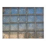 ladrillos de cristal tarjetas postales