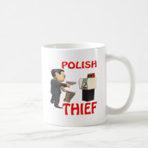 Ladrón polaco taza