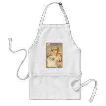 Lady Art deco Delantal