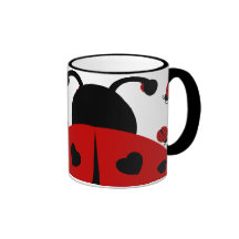 ladybugz. taza de café
