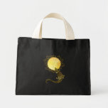 Lagarto que sostiene la bolsa de asas de Sun