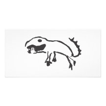 Lagarto Tarjeta Fotográfica Personalizada