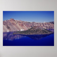 Lago 4 crater poster