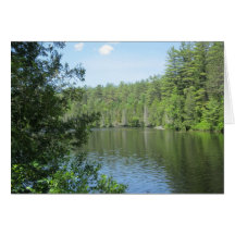 Lago Adirondack Tarjetón