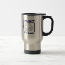 Lago "AIM autumn ALTO!" Taza del viaje espacial