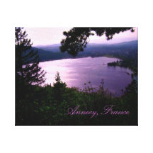 Lago annecy, Francia Impresion En Lona