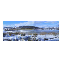 Lago Bala en el invierno - País de Gales Arte Con Fotos