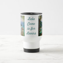 Lago Como, Italia Tazas