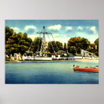 Lago Compounce bristol Connecticut Impresiones
