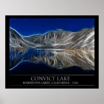 Lago Convict, CA Poster