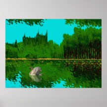 lago del cisne impresiones