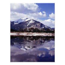 Lago en las montañas rocosas Colorado Impresion Fotografica
