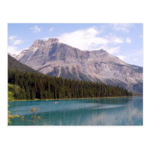 Lago esmeralda/parque nacional de Yoho, Canadá Postales