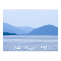 Lago George, postal de la N.Y. - modificada para r