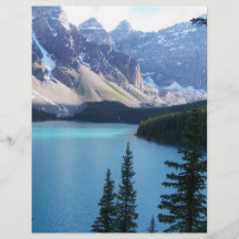 Lago hermoso tarjeton