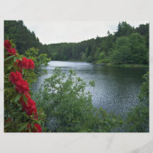Lago Millburies, Moray, Escocia Tarjetones