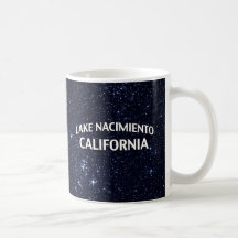 Lago Nacimiento California Tazas