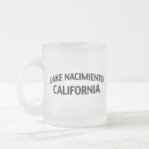Lago Nacimiento California Tazas