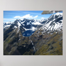 Lago perdido, Nueva Zelanda Poster