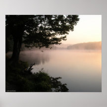 Lago sunrise poster
