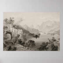 Lago superior en Killarney, condado Killarney, Poster