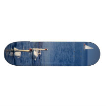 Lago swan patineta personalizada