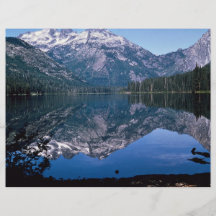 Lago Waptus, Washington central, los E.E.U.U. Tarjeton