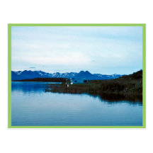 Lago y remolque Becharof Postales