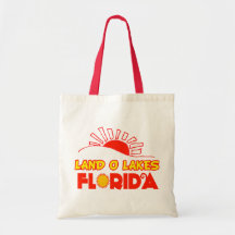 Lagos land O, la Florida Bolsas Lienzo