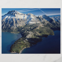 Lagos parque nacional, Alberta, Canadá Waterton Flyer Personalizado