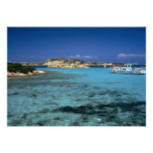Laguna, isla mediterránea de Cerdeña Anuncio