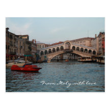 Lagunas románticas de Venecia, Italia Tarjetas Postales