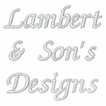 Lamberto y Son'sDesigns Sudadera Bordada