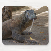 Lamedura del dragón de Komodo Alfombrilla De Ratón