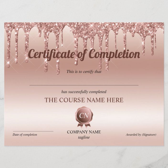 L Mina Finalizaci N Del Curso De Entrega De Certificados Zazzle Es